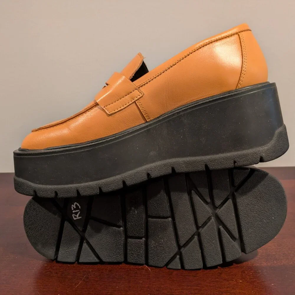 Free People Nico Platform Loafer Size 37 US size‎ 6, 6.5